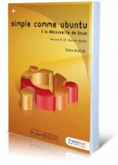 Framabook - Simple comme Ubuntu 9.10 - Cover Alexandre Mory Art Libre