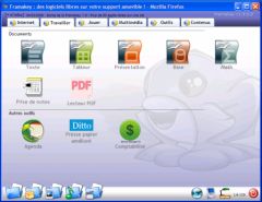 Framakey 1.9 - Interface
