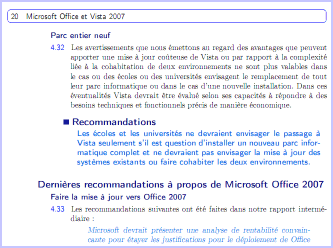 Rapport Becta - Recommandations Rapport Becta - Recommandations
