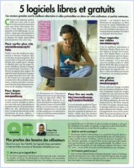 Femme Actuelle - Logiciel Libre - Octobre 2009