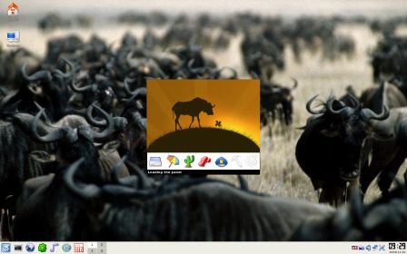 RMS GNU/Linux-libre - Copie d'écran RMS GNU/Linux-libre - Copie d'écran