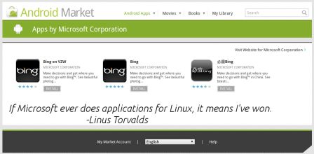 Android Market - Microsoft Android Market - Microsoft