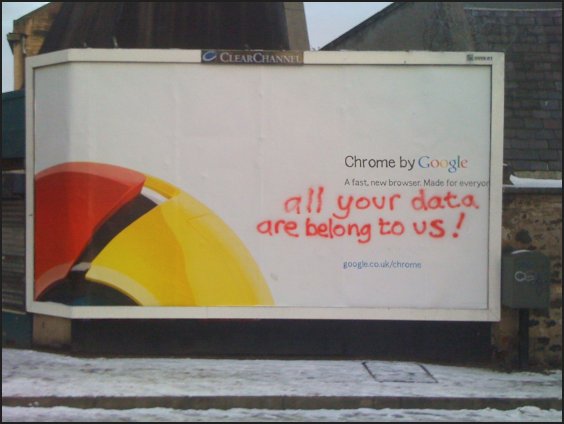 All your data belong to us