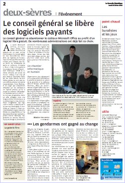 La Nouvelle République - 16 février 2008