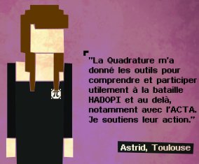 Soutien - La Quadrature du Net - Geoffrey Dorne - CC by-nc-sa