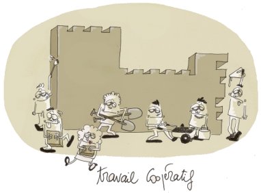 Weblettres - Tryptique : Coopération - Copyright Soph