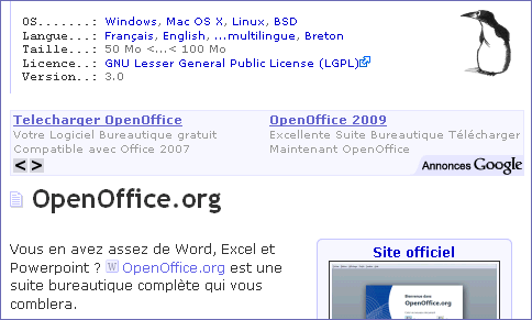 Google Adsense - OpenOffice.org Google Adsense - OpenOffice.org