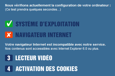 Copie d'écran - TF1 Vision Copie d'écran - TF1 Vision