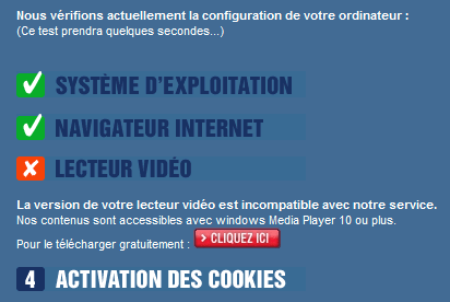 Copie d'écran - TF1 Vision Copie d'écran - TF1 Vision