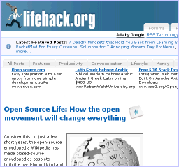 lifehack.org - screenshot
