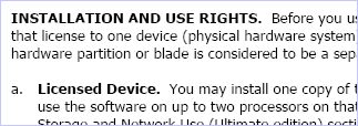 Windows Vista EULA