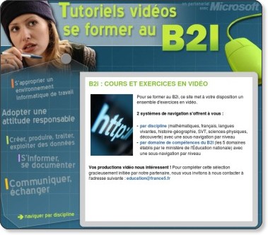 Copie d'écran - Curiosphère TV