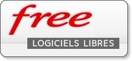 Copie d'écran - Portail Free - Logiciels Libres - Logo