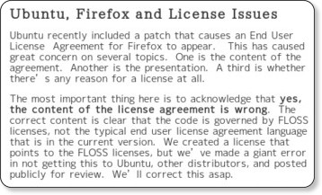 Copie d'écran - Mitchell Baker