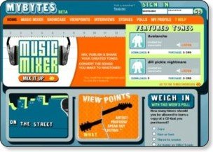 Copie d'écran - MyBytes.com