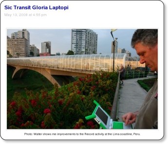 Copie d'écran - Ivan Krsti? - Sic Transit Gloria Laptopi