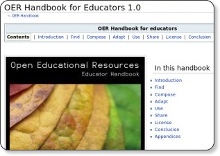 Copie d'écran - WikiEducator