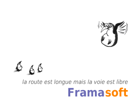 Mascotte Framasoft - LL de Mars - Art Libre