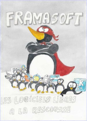 Pub Framasoft - Art Libre - Pfelelep