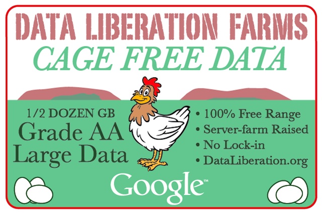 The Data Liberation Front - Google - Sticker The Data Liberation Front - Google - Sticker