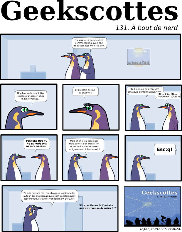 Geekscottes - Nojhan - CC by-sa Geekscottes - Nojhan - CC by-sa